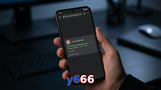 Main screen of Y666 apk page for PK players