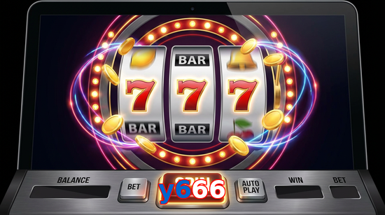 Main screen of Y666 slots page for PK players